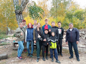 В субботу 30 сентября состоялся субботник в зооцентре «Приют Надежды»..