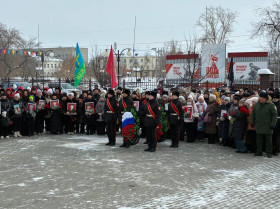 Закрытие месячника оборонно-массовой работы.
